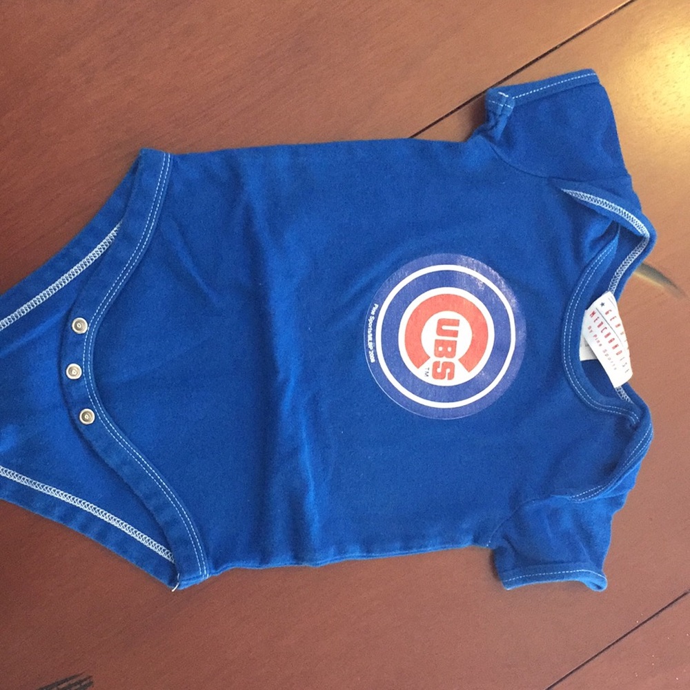 Baby Chicago Cubs onesie